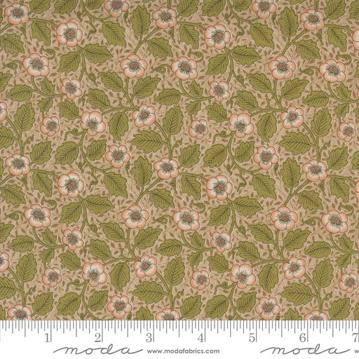 [8396 11] Antipodes Florals, Morris Manor, 8396 11, Barbara Brackman, Moda Fabrics