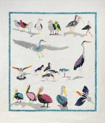 [Seaside Pattern] Seaside Pattern, Barbara Persing, Island Batik