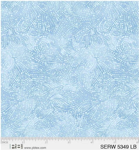 [SERW 5349 LB] 108" Serenity, Light Blue Wide Back, P&B Textiles