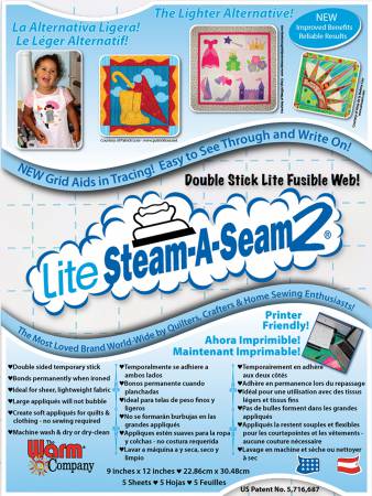 [5417WNN] Steam A Seam 2 Lite 9in x 12in