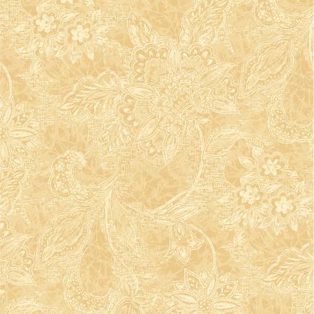 [18-30814] 118in Wideback, Shadows-Beige, Digitally Printed, Oasis Fabrics