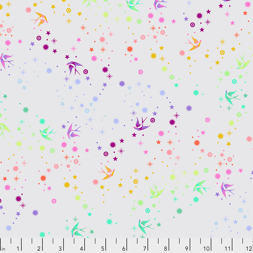 [PWTP133.WHISPER] Fairy Dust - Whisper, Tula Pink, FreeSpirit Fabrics