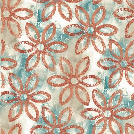 [8272S-96] Pumpkin Stencil Loops, Rough Around the Edges, StudioE Fabrics