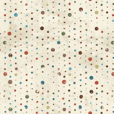 [8273S-49] Plaster Weathered Dots, Rough Around the Edges, StudioE Fabrics