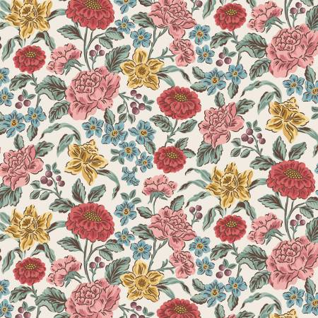 [C16530-CREAM] Emma Hartfield Cream, Jane Austen, Riley Blake Designs