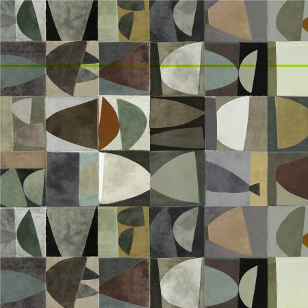 [54548D-8] Baked Clay Petite Palette Stacks, Sketchbook 21, Marcia Derse, Windham Fabrics