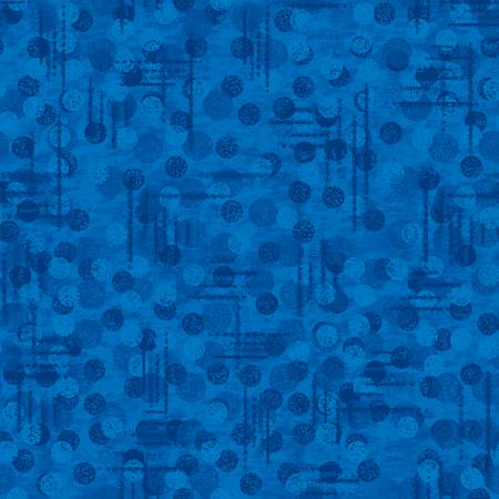 [9570-77] Jot Dot Dark Blue, Tonal Texture, Blank Quilting