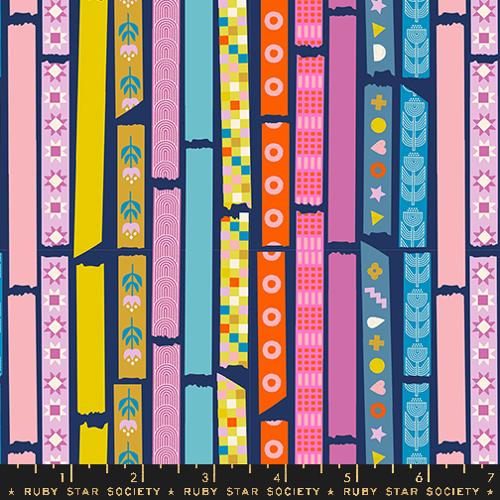 [RS1100 13] Washi Plus Bluebell, Rashida Coleman Hale, Ruby Star Society, Moda Fabrics