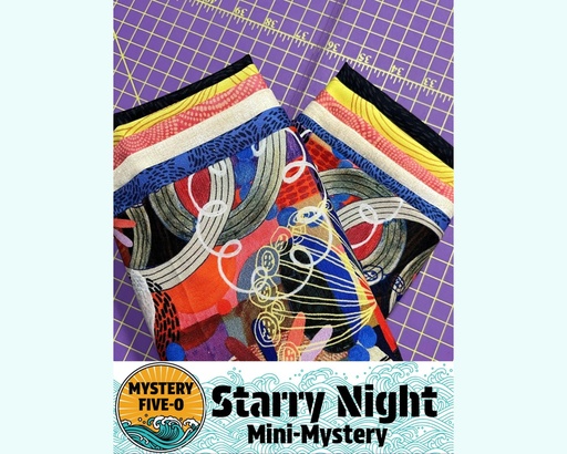 [starrynightOpt2] Starry Night Fat Quarter Bundle, Modern Option 2