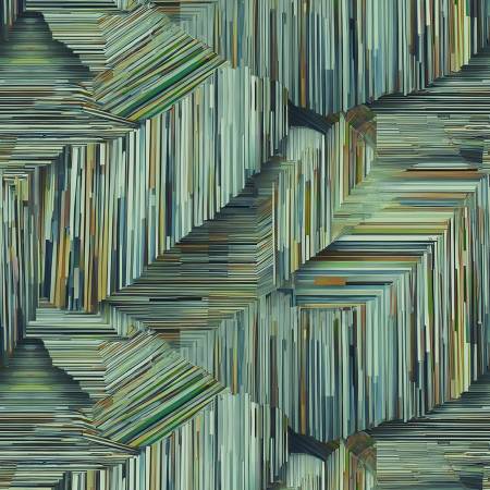 [8675S-66] 118in Wideback, Emerald Line Art Geometric, I Walk the Line, Funny Girl, StudioE Fabrics