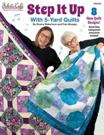 [FC032544] Step It Up With 5-Yard Quilts, Fabric Cafe