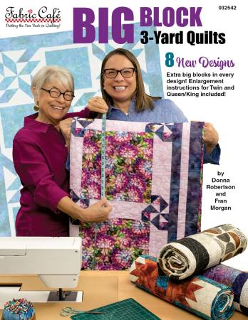 [FC032542] Big Block 3-Yard Quilts, Fabric Cafe