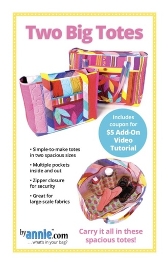 [PBA310] Two Big Totes, byAnnie