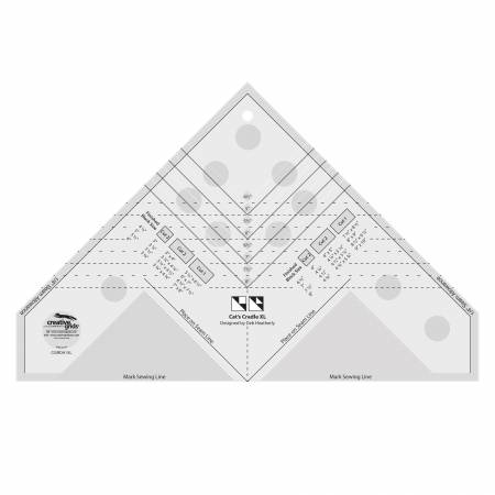 [CGRDH1XL] Creative Grids Cats Cradle Ruler XL Tool, Deb Heatherly