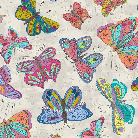 [54702-2] Linen Flutter, Sway by Kori Turner Goodhart, Windham Fabrics