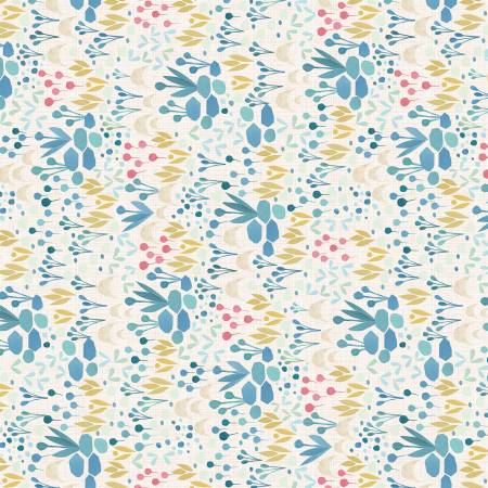 [8535S-14] Cream Abstract Rock Garden, Color Me, Julie Hamilton, StudioE Fabrics