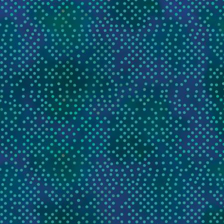 [16703-53] Dotted Color Blue/Multi, Bali Effects, Benartex Fabrics