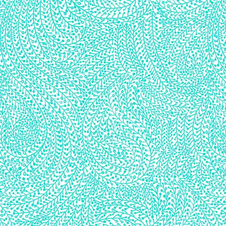 [WBX6774-AQUA] 108in Aqua Vine Maze, Michael Miller Fabrics
