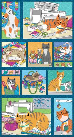 [17199 99 Panel] Cheeto's Life Panel, Kimberly Einmo, Benartex