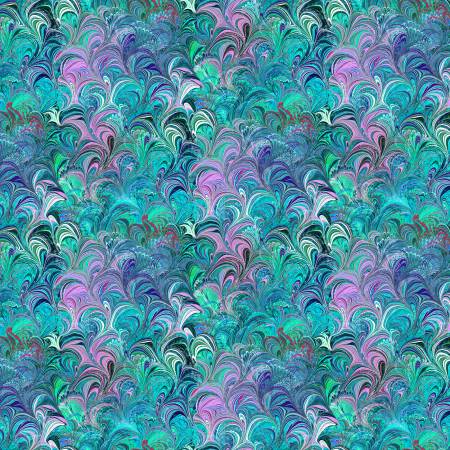 [12355W-84] 108" Cosette Wideback Teal, Benartex Fabrics