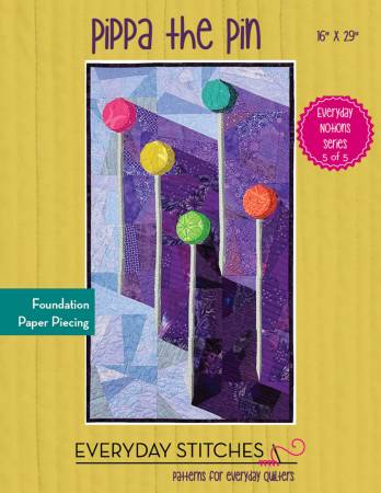 [ES-550-PIN] Pippa the Pin Quilt Pattern, Everyday Stitches