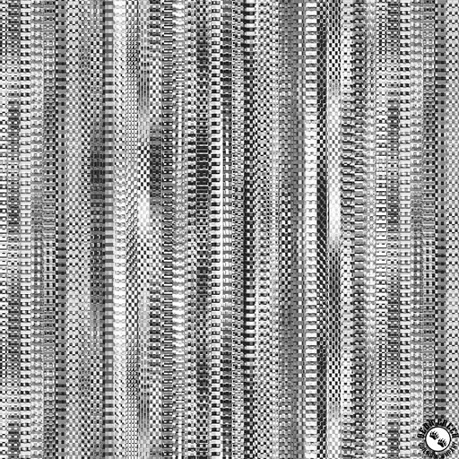 [ZSTR4958-KW] 108" Zipper Stripe Wideback, Black & White, P&B Textiles