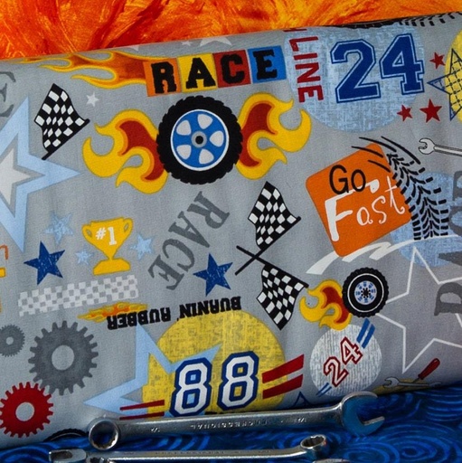 [326] AdornIt Racer Word Play, 100% Cotton