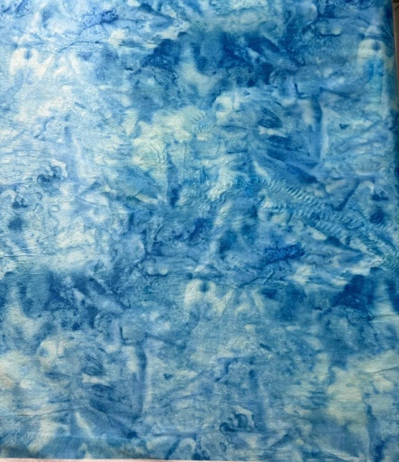 [DCBBATIK BELIZE] Bliss Batik Digital Cuddle, Blue 58/60in Cuddle, Shannon Fabrics