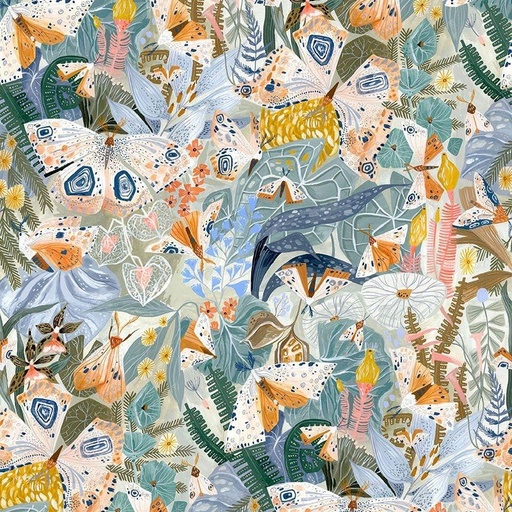 [STELLA-DRR2287 MULTI] Botanica Butterflies by Dear Stella, STELLA-DRR2287