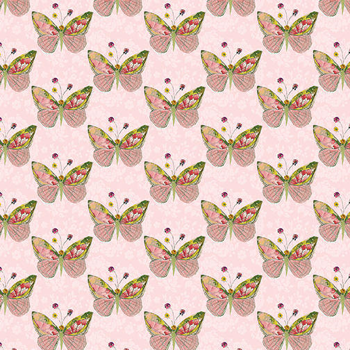 [10349-02] Butterflies, Soulshine & Daydreams Fabric, by Kelly Rae Roberts