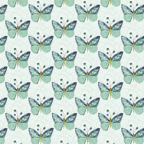 [10349-05] Butterflies, Soulshine & Daydreams Fabric, by Kelly Rae Roberts,