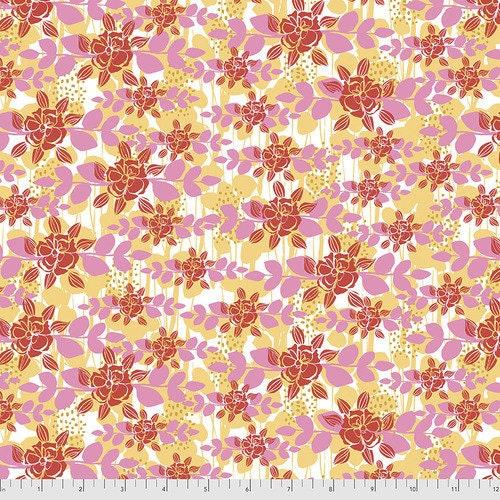 [PWKK030.RED] Floral Cotton, Kelli May Krenz, Boho Blooms, Free Spirit