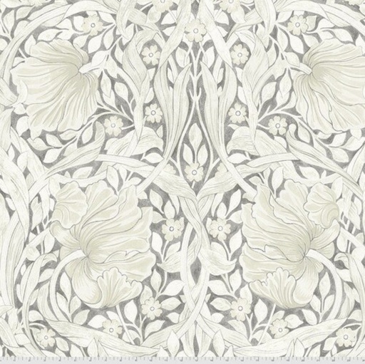 [QBWM004.CHARCOAL] 108" Pimpernel-Charcoal, Morris & Co, FreeSpirit Fabrics