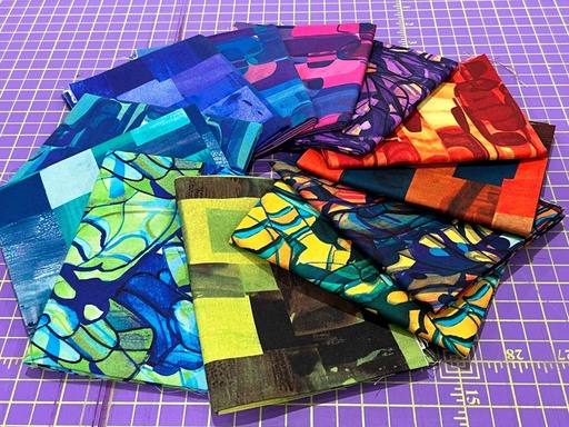 [FQ-12pc Imagine - Marta Cortese] Imagine, Fat Quarter Bundle, Marta Cortese, Benartex Artistry
