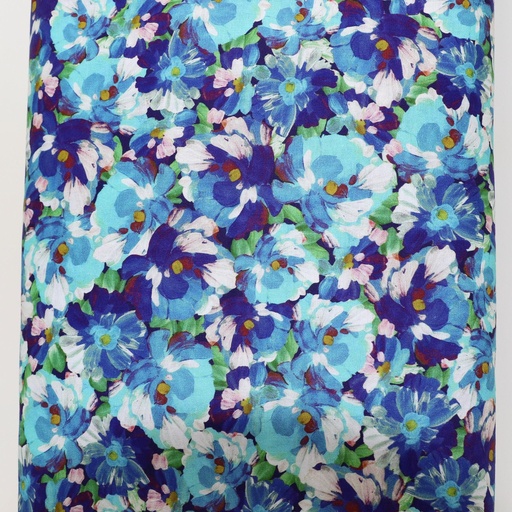 [SRKD-20264-80 EVENING] Painterly Petals, Evening, SRKD-20264-80, Cotton Quilting, Robert Kaufman Fabrics