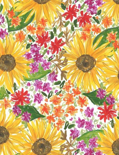 [STELLA-DCWR2177] Sunflowers Floral, Dear Stella, STELLA-DCWR2177