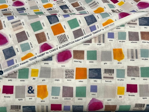 [39698AD-1] Swatch, Color Theory, Windham Fabrics