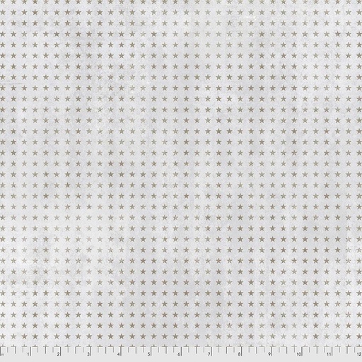 [PWTH051-Linen] Tim Holtz, Eclectic Elements, Mini Stars Fabric, FreeSpirit Fabrics