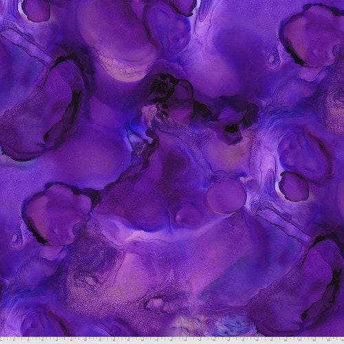 [PWTH177.OPULENT Alchemy] Tim Holtz, Purple Fabric, Alchemy, Eclectic Elements, FreeSpirit Fabrics