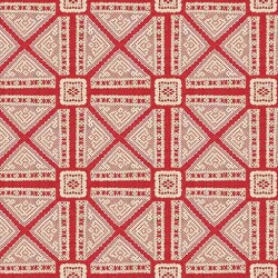 [DDC11025-RED] Vintage Lace Cotton Fabric, Vintage Sewing Stash, Aimee Stewart, Michael Miller Fabrics