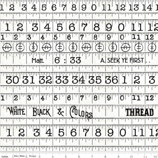 [C11331-OFFWHITE] Vintage Tape, By J. Wecker Frisch, for Riley Blake Designs