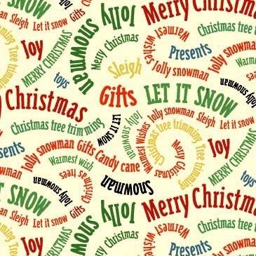 [CX10374-MULT-D] Warmest Wishes, Vintage Christmas, Michael Miller Fabrics