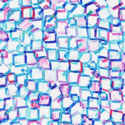 [WELD-19978-1 WHITE] Wishwell: Bright Side Lawns, by Vanessa Lillrose & Linda Fitch, WELD-19978-1 WHITE, Robert Kaufman Fabrics