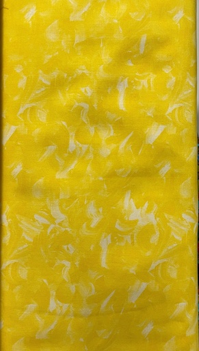 [PWSP035-Yellow] Yellow Quilting Fabric, Impasto, Flourish Collection, Sue Penn, PWSP035, FreeSpirit Fabrics