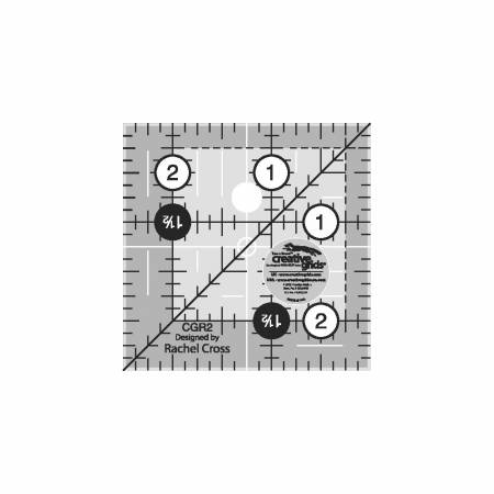 [CGR2] Creative Grids 2-1/2in Square Quilt Ruler