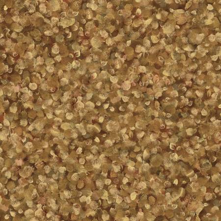 [18-64505] 118" Dabble Paint Drops Vanilla, Cotton Wideback, Oasis