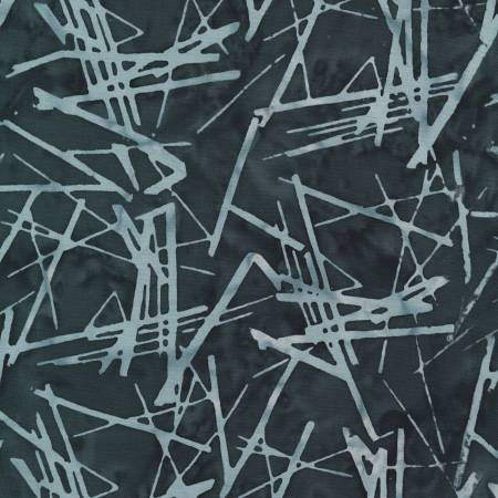 [712Q-5] Batik Scraps Ink, Found, Carrie Bloomston, Anthology Fabrics