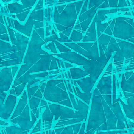 [712Q-7] Saltwater Batik Scraps, Found, Carrie Bloomston, Anthology Fabric