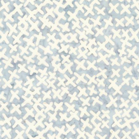 [713Q-9] Batik X'S Moon, Found, Carrie Bloomston, Anthology Fabrics