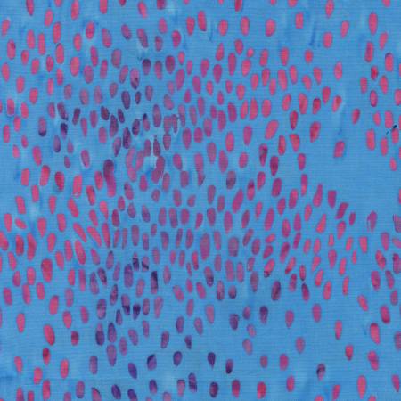 [714Q-10] Sky Batik Rain, Found, Carrie Bloomston, Anthology Fabrics